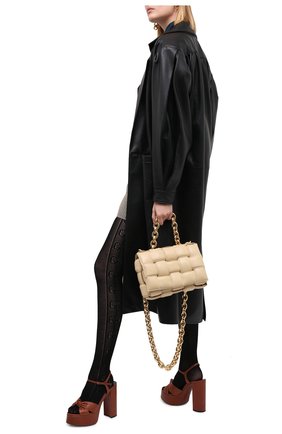 Женские хлопковые колготки GUCCI черного цвета по цене 24000 руб., арт. 627897/3GA10 | Фото 2 Женские хлопковые колготки GUCCI черного цвета, арт. 627897/3GA10 | Фото 2