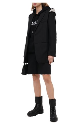 Женские кожаные ботинки frances GUCCI черного цвета по цене 94700 руб., арт. 628855/DH7A0 | Фото 2 Женские кожаные ботинки frances GUCCI черного цвета, арт. 628855/DH7A0 | Фото 2
