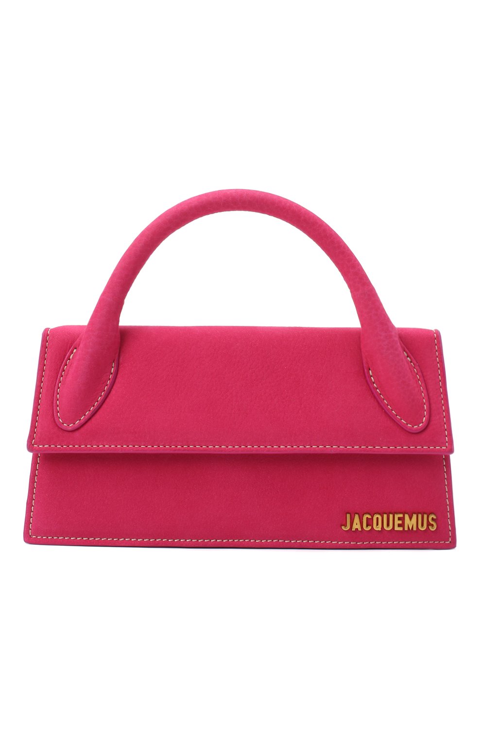 Женская сумка le chiquito long JACQUEMUS розового цвета, арт. 203BA04/304450 | Фото 1