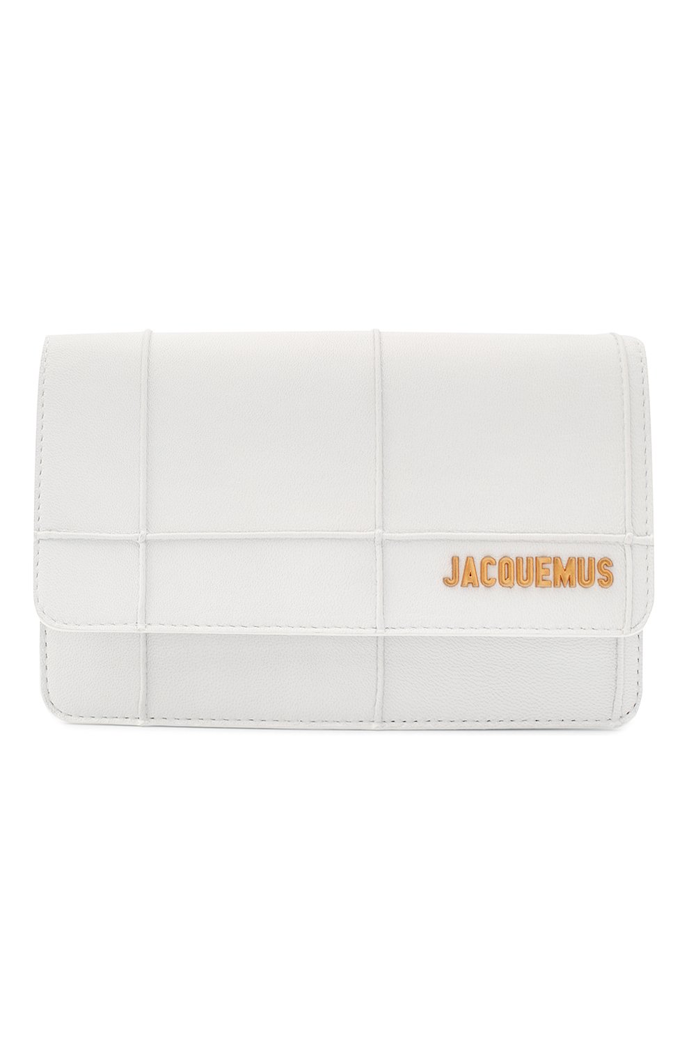 Женская сумка le riviera mini JACQUEMUS белого цвета, арт. 203BA09/308100 | Фото 1