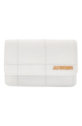 Женская сумка le riviera mini JACQUEMUS белого цвета по цене 49950 руб., арт. 203BA09/308100 | Фото 1 Женская сумка le riviera mini JACQUEMUS белого цвета, арт. 203BA09/308100 | Фото 1