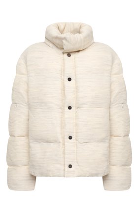 Женский пуховик JACQUEMUS бежевого цвета по цене 127500 руб., арт. 203BL01/12616A | Фото 1 Женский пуховик JACQUEMUS бежевого цвета, арт. 203BL01/12616A | Фото 1