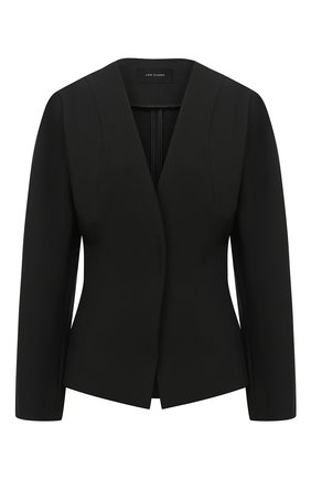 Женский жакет LOW CLASSIC черного цвета по цене 41800 руб., арт. L0W20FW_BZ08BK | Фото 1 Женский жакет LOW CLASSIC черного цвета, арт. L0W20FW_BZ08BK | Фото 1