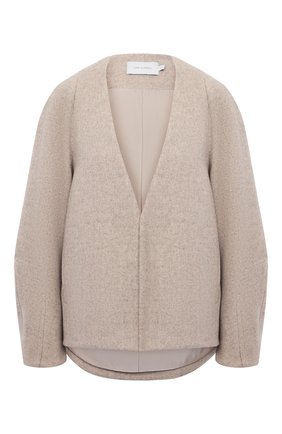 Женский шерстяной жакет LOW CLASSIC светло-серого цвета по цене 56450 руб., арт. L0W20FW_CT090T | Фото 1 Женский шерстяной жакет LOW CLASSIC светло-серого цвета, арт. L0W20FW_CT090T | Фото 1