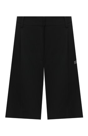 Женские шорты OFF-WHITE черного цвета по цене 46750 руб., арт. 0WCA110E20FAB0011000 | Фото 1 Женские шорты OFF-WHITE черного цвета, арт. 0WCA110E20FAB0011000 | Фото 1