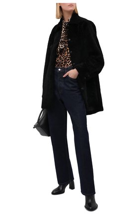 Женская дубленка ANNE VEST черного цвета по цене 189500 руб., арт. AW20/01/303/01/AVRIL SHIRT | Фото 2 Женская дубленка ANNE VEST черного цвета, арт. AW20/01/303/01/AVRIL SHIRT | Фото 2