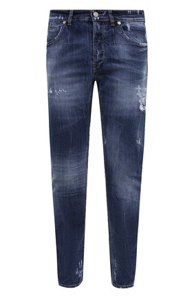 Мужские джинсы PREMIUM MOOD DENIM SUPERIOR темно-синего цвета по цене 19300 руб., арт. F21 347253828/RICHARD | Фото 1 Мужские джинсы PREMIUM MOOD DENIM SUPERIOR темно-синего цвета, арт. F21 347253828/RICHARD | Фото 1