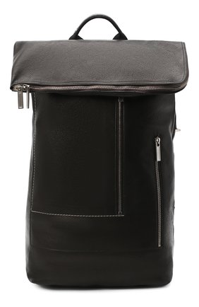 Мужской кожаный рюкзак RICK OWENS черного цвета по цене 161500 руб., арт. RA20F0669/LCW | Фото 1 Мужской кожаный рюкзак RICK OWENS черного цвета, арт. RA20F0669/LCW | Фото 1