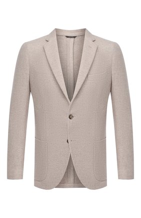 Мужской кашемировый пиджак LORO PIANA кремвого цвета по цене 390500 руб., арт. FAL2971 | Фото 1 Мужской кашемировый пиджак LORO PIANA кремвого цвета, арт. FAL2971 | Фото 1