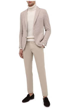 Мужской кашемировый пиджак LORO PIANA кремвого цвета по цене 390500 руб., арт. FAL2971 | Фото 2 Мужской кашемировый пиджак LORO PIANA кремвого цвета, арт. FAL2971 | Фото 2