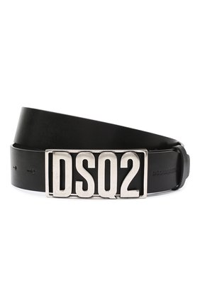Мужской кожаный ремень DSQUARED2 черного цвета по цене 21150 руб., арт. BEM0290 12900001 | Фото 1 Мужской кожаный ремень DSQUARED2 черного цвета, арт. BEM0290 12900001 | Фото 1