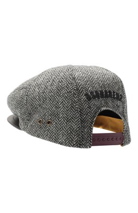 Мужская шерстяное кепи DSQUARED2 серого цвета по цене 23450 руб., арт. HAM0029 01W03290 | Фото 2 Мужская шерстяное кепи DSQUARED2 серого цвета, арт. HAM0029 01W03290 | Фото 2
