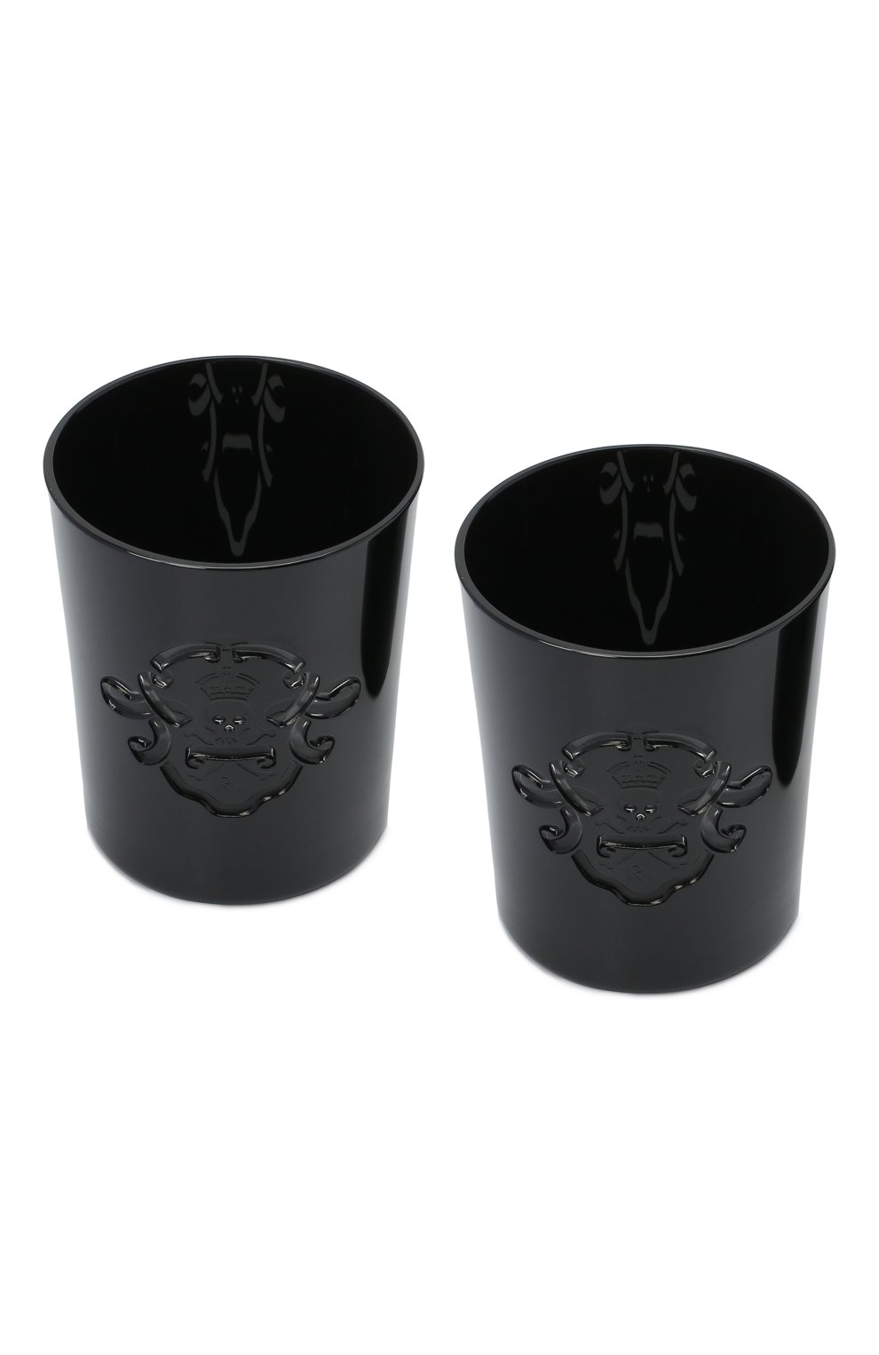 Комплект из двух стаканов для сока и воды RALPH LAUREN черного цвета, арт. 680557788001 | Фото 2 (Ограничения доставки: fragile-2)
