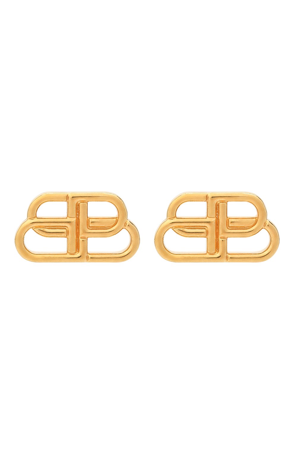 Женские серьги bb stud s BALENCIAGA золотого цвета, арт. 624199/TZ99G | Фото 1
