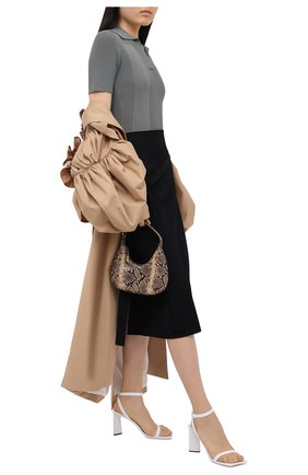 Женское поло из вискозы JACQUEMUS зеленого цвета по цене 22700 руб., арт. 203KN59/202510 | Фото 2 Женское поло из вискозы JACQUEMUS зеленого цвета, арт. 203KN59/202510 | Фото 2