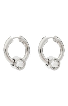 Женские серьги BALENCIAGA серебряного цвета по цене 48100 руб., арт. 624664/J841R | Фото 3 Женские серьги BALENCIAGA серебряного цвета, арт. 624664/J841R | Фото 3