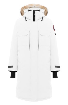 Мужская пуховая парка westmount CANADA GOOSE белого цвета по цене 139000 руб., арт. 2004M | Фото 1 Мужская пуховая парка westmount CANADA GOOSE белого цвета, арт. 2004M | Фото 1