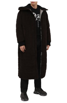 Мужские кожаные кроссовки daymaster DOLCE & GABBANA черного цвета по цене 61850 руб., арт. CS1791/AW918 | Фото 2 Мужские кожаные кроссовки daymaster DOLCE & GABBANA черного цвета, арт. CS1791/AW918 | Фото 2
