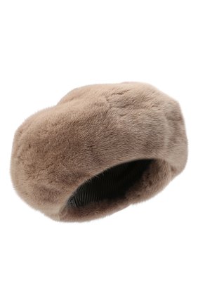 Женский берет из меха норки FURLAND бежевого цвета по цене 46200 руб., арт. 0096100110204600050 | Фото 1 Женский берет из меха норки FURLAND бежевого цвета, арт. 0096100110204600050 | Фото 1
