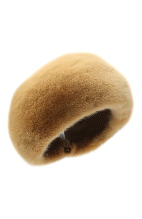 Женский берет из меха норки FURLAND желтого цвета по цене 46200 руб., арт. 0013600110200600576 | Фото 1 Женский берет из меха норки FURLAND желтого цвета, арт. 0013600110200600576 | Фото 1