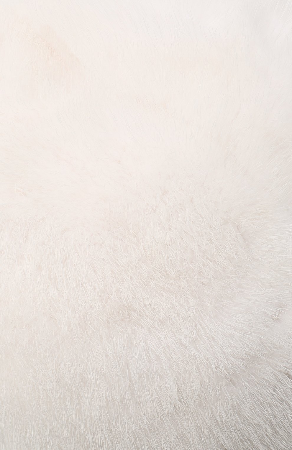 Женский берет из меха норки FURLAND белого цвета, арт. 0013600110005600576 | Фото 3 (Материал: Натуральный мех)