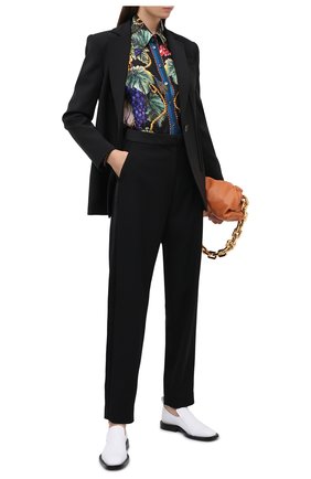 Женская шелковая рубашка DOLCE & GABBANA разноцветного цвета по цене 95200 руб., арт. F5N79T/FI12F | Фото 2 Женская шелковая рубашка DOLCE & GABBANA разноцветного цвета, арт. F5N79T/FI12F | Фото 2