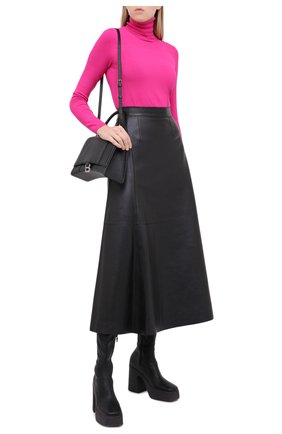 Женские ботильоны platform STELLA MCCARTNEY черного цвета по цене 58400 руб., арт. 800252/W1IL0 | Фото 2 Женские ботильоны platform STELLA MCCARTNEY черного цвета, арт. 800252/W1IL0 | Фото 2 (Материал внутренний: Текстиль; Материал внешний: Экокожа, Текстиль; Подошва: Платформа; Каблук тип: Устойчивый; Кросс-КТ: экокожа; Каблук высота: Высокий)
