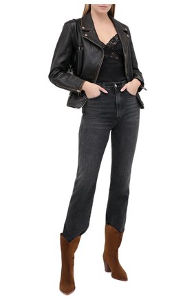 Женский топ из вискозы VERSACE JEANS COUTURE черного цвета по цене 24300 руб., арт. D3HZA660-ZDP220/13991 | Фото 2 Женский топ из вискозы VERSACE JEANS COUTURE черного цвета, арт. D3HZA660-ZDP220/13991 | Фото 2