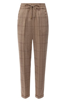 Женские шерстяные брюки KITON бежевого цвета по цене 85350 руб., арт. D37102K05T13 | Фото 1 Женские шерстяные брюки KITON бежевого цвета, арт. D37102K05T13 | Фото 1