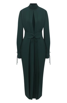 Женское платье из вискозы VICTORIA BECKHAM зеленого цвета по цене 173000 руб., арт. 1320WDR001614A | Фото 1 Женское платье из вискозы VICTORIA BECKHAM зеленого цвета, арт. 1320WDR001614A | Фото 1