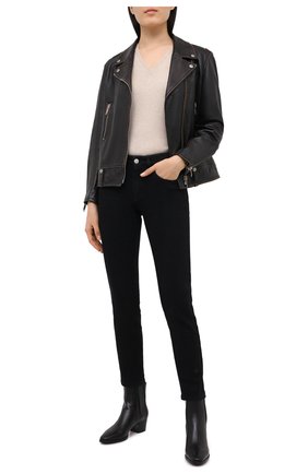 Женские кожаные ботильоны elbaz TOD’S черного цвета по цене 52800 руб., арт. XXW0XC0DU50G0C | Фото 2 Женские кожаные ботильоны elbaz TOD’S черного цвета, арт. XXW0XC0DU50G0C | Фото 2