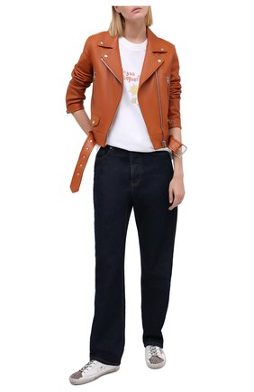 Женские кожаные кеды superstar GOLDEN GOOSE DELUXE BRAND белого цвета по цене 37700 руб., арт. GWF00101.F000163 | Фото 2 Женские кожаные кеды superstar GOLDEN GOOSE DELUXE BRAND белого цвета, арт. GWF00101.F000163 | Фото 2