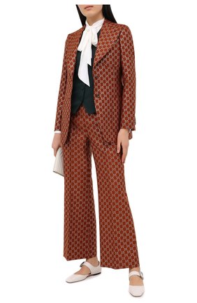 Женский жилет GUCCI зеленого цвета по цене 62050 руб., арт. 619333/Z798C | Фото 2 Женский жилет GUCCI зеленого цвета, арт. 619333/Z798C | Фото 2