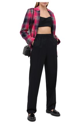Женские шерстяные брюки DRIES VAN NOTEN черного цвета по цене 69950 руб., арт. 202-10902-1224 | Фото 2 Женские шерстяные брюки DRIES VAN NOTEN черного цвета, арт. 202-10902-1224 | Фото 2