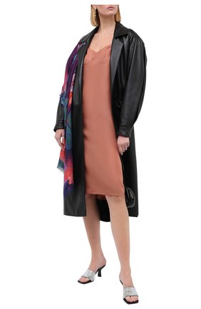 Женское шелковое платье DRIES VAN NOTEN светло-розового цвета по цене 31700 руб., арт. 202-18694-1410 | Фото 2 Женское шелковое платье DRIES VAN NOTEN светло-розового цвета, арт. 202-18694-1410 | Фото 2
