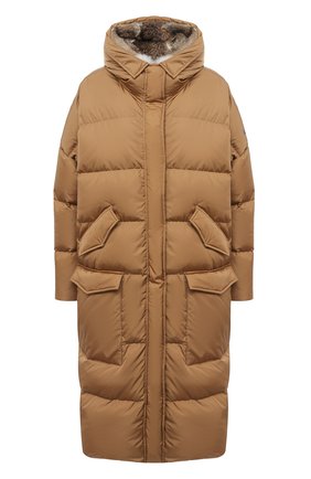 Женский пуховик LEMPELIUS коричневого цвета по цене 86850 руб., арт. 3000/276RS25 | Фото 1 Женский пуховик LEMPELIUS коричневого цвета, арт. 3000/276RS25 | Фото 1