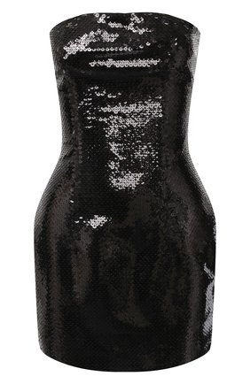 Женское платье с пайетками BALMAIN черного цвета по цене 152500 руб., арт. UF16040/X284 | Фото 1 Женское платье с пайетками BALMAIN черного цвета, арт. UF16040/X284 | Фото 1
