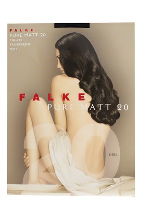 Женские колготки pure matt 20 FALKE черного цвета по цене 1970 руб., арт. 40120 | Фото 1 Женские колготки pure matt 20 FALKE черного цвета, арт. 40120 | Фото 1