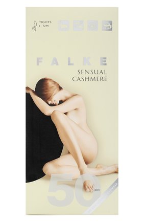 Женские колготки sensual cashmere 50 FALKE черного цвета по цене 4770 руб., арт. 40082 | Фото 1 Женские колготки sensual cashmere 50 FALKE черного цвета, арт. 40082 | Фото 1