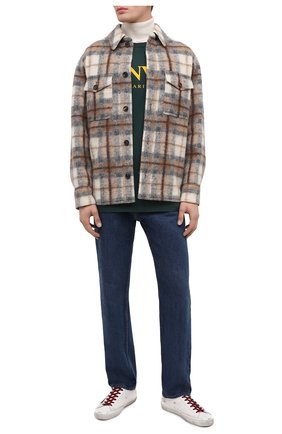 Мужские кожаные кеды superstar GOLDEN GOOSE DELUXE BRAND белого цвета по цене 36200 руб., арт. GMF00101.F000586 | Фото 2 Мужские кожаные кеды superstar GOLDEN GOOSE DELUXE BRAND белого цвета, арт. GMF00101.F000586 | Фото 2