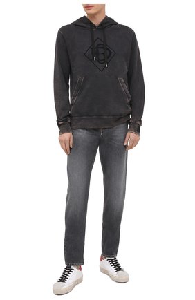 Мужские кожаные кеды hi star GOLDEN GOOSE DELUXE BRAND белого цвета по цене 34900 руб., арт. GMF00118.F000392 | Фото 2 Мужские кожаные кеды hi star GOLDEN GOOSE DELUXE BRAND белого цвета, арт. GMF00118.F000392 | Фото 2