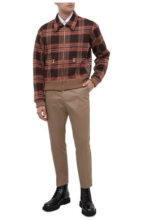 Мужские кожаные ботинки GUCCI черного цвета по цене 70500 руб., арт. 624653/DS800 | Фото 2 Мужские кожаные ботинки GUCCI черного цвета, арт. 624653/DS800 | Фото 2 (Материал внутренний: Натуральная кожа; Материал внешний: Кожа; Подошва: Массивная; Мужское Кросс-КТ: Ботинки-обувь)