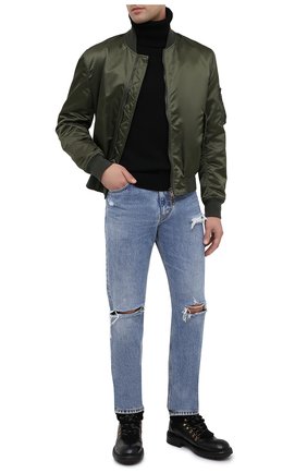 Мужские кожаные ботинки bernini DOLCE & GABBANA черного цвета по цене 95500 руб., арт. A60326/AW952 | Фото 2 Мужские кожаные ботинки bernini DOLCE & GABBANA черного цвета, арт. A60326/AW952 | Фото 2