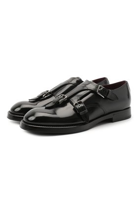 Мужские кожаные монки michelangelo DOLCE & GABBANA черного цвета по цене 82250 руб., арт. A10612/A1203 | Фото 1 Мужские кожаные монки michelangelo DOLCE & GABBANA черного цвета, арт. A10612/A1203 | Фото 1
