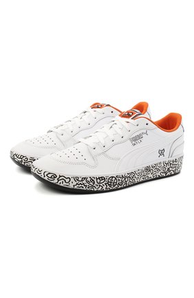 Кожаные кеды Sky LX Puma x Mr Doodle | Фото №1 Кожаные кеды Sky LX Puma x Mr Doodle | Фото №1