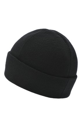 Мужская шерстяная шапка GUCCI черного цвета, арт. 612118/4G332 | Фото 2 (Материал: Шерсть, Текстиль; Кросс-КТ: Трикотаж)
