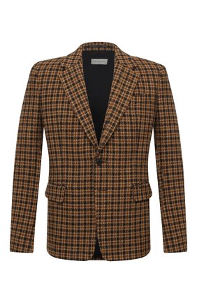 Мужской шерстяной пиджак DRIES VAN NOTEN светло-коричневого цвета по цене 96900 руб., арт. 202-20429-1189 | Фото 1 Мужской шерстяной пиджак DRIES VAN NOTEN светло-коричневого цвета, арт. 202-20429-1189 | Фото 1