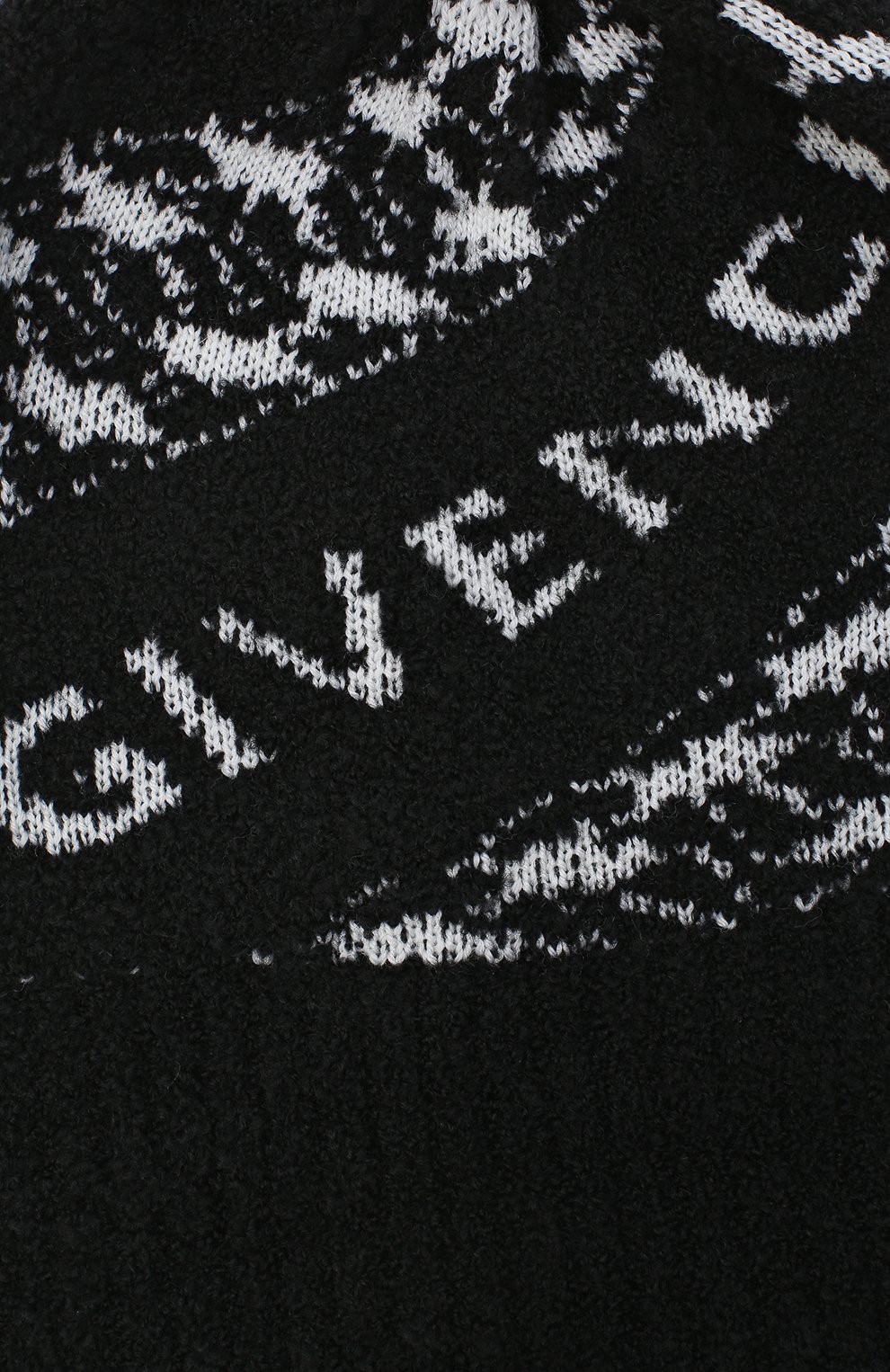 Мужская шерстяная шапка GIVENCHY черно-белого цвета по цене 23450 руб., арт. GVCAPP/U1982 | Фото 3 Мужская шерстяная шапка GIVENCHY черно-белого цвета, арт. GVCAPP/U1982 | Фото 3