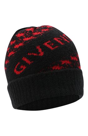 Мужская шерстяная шапка GIVENCHY красного цвета по цене 24450 руб., арт. GVCAPP/U1982 | Фото 1 Мужская шерстяная шапка GIVENCHY красного цвета, арт. GVCAPP/U1982 | Фото 1 (Материал: Шерсть; Кросс-КТ: Трикотаж)