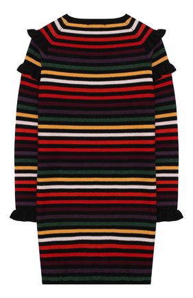 Детское платье из хлопка и шерсти SONIA RYKIEL ENFANT разноцветного цвета по цене 17950 руб., арт. 20W1DR03 | Фото 2 Детское платье из хлопка и шерсти SONIA RYKIEL ENFANT разноцветного цвета, арт. 20W1DR03 | Фото 2